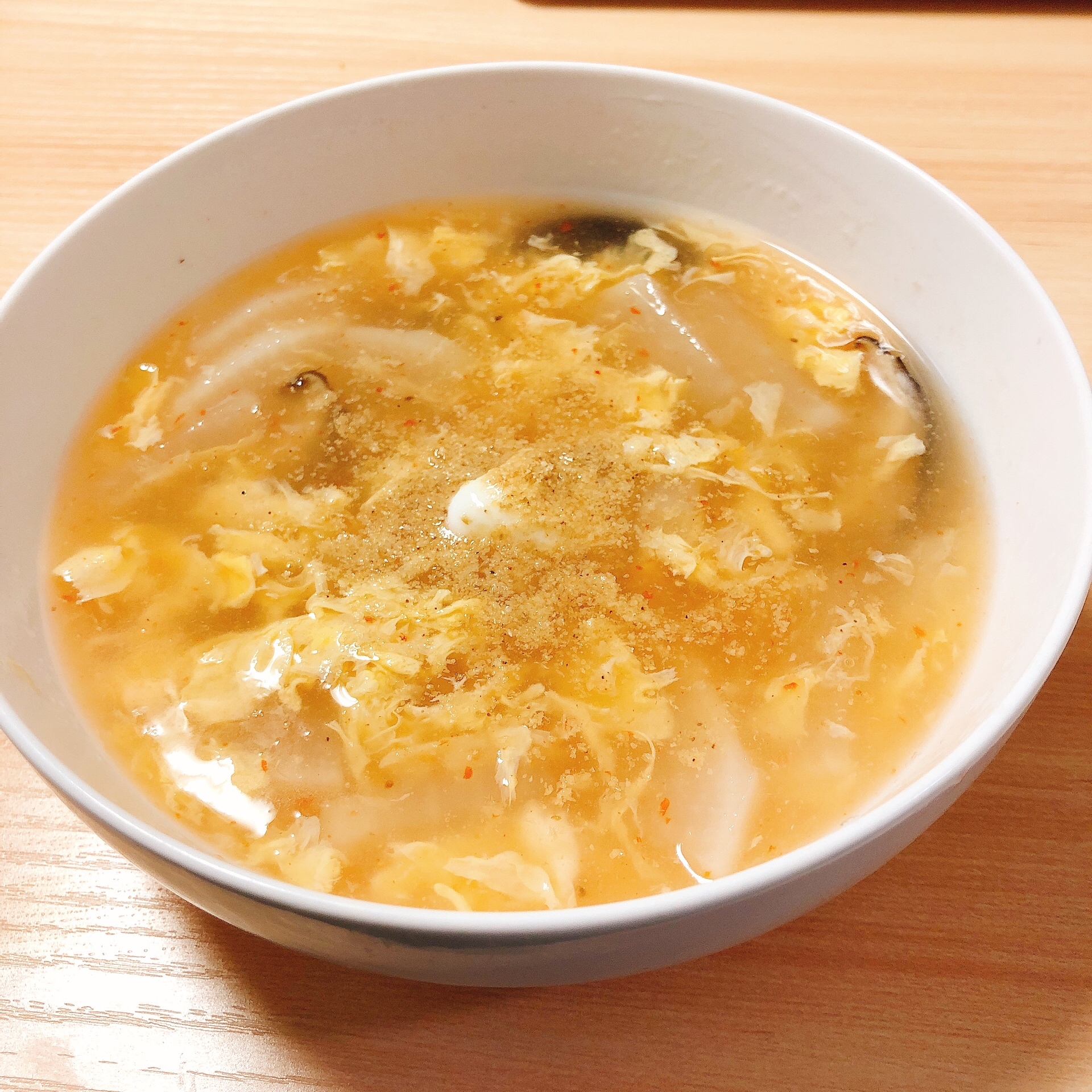 大根卵スープ