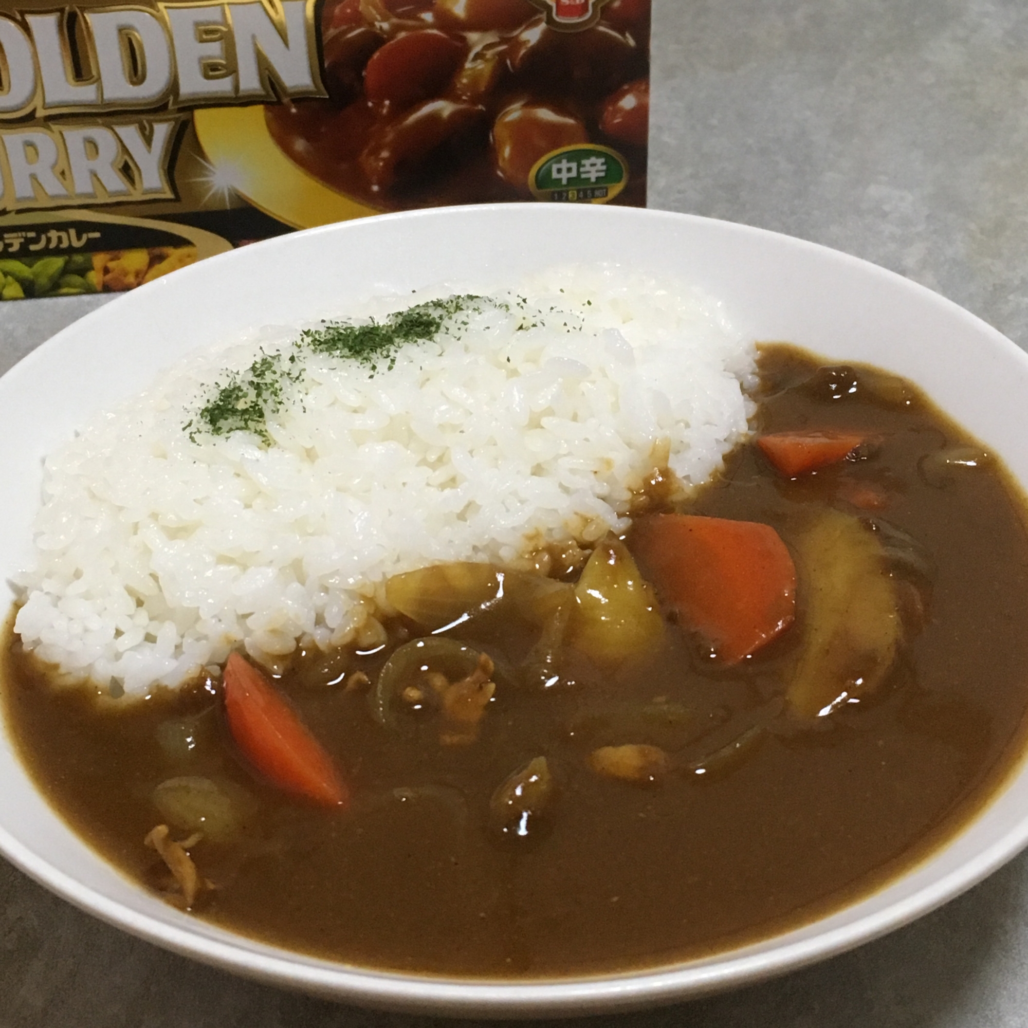 ゴールデンカレーdeカレー♪