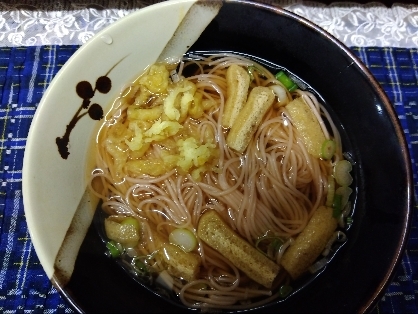 肌寒い日に♡鶏だしにゅうめん