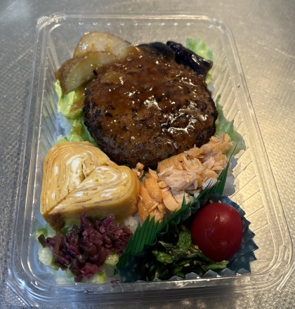 卵焼きの飾り切り＊ハート型