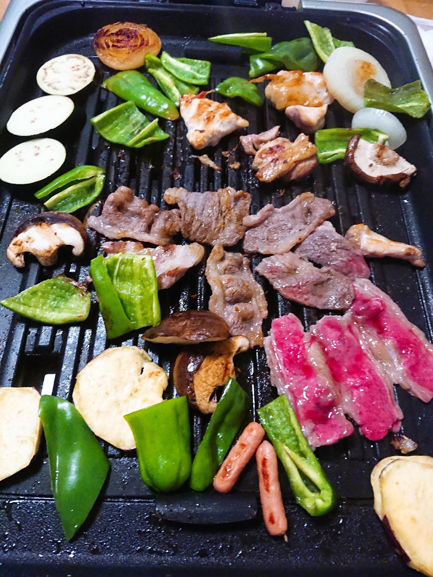 野菜室を片付ける焼き肉