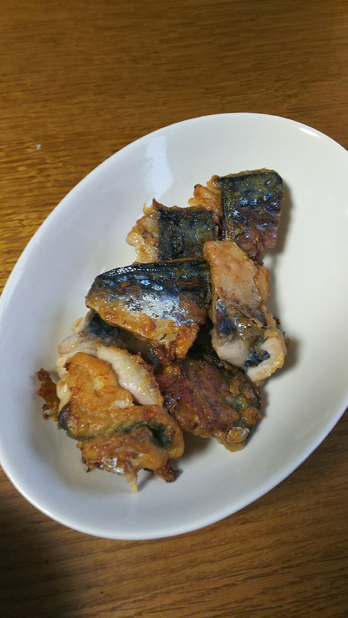 鯖のダシダ焼き