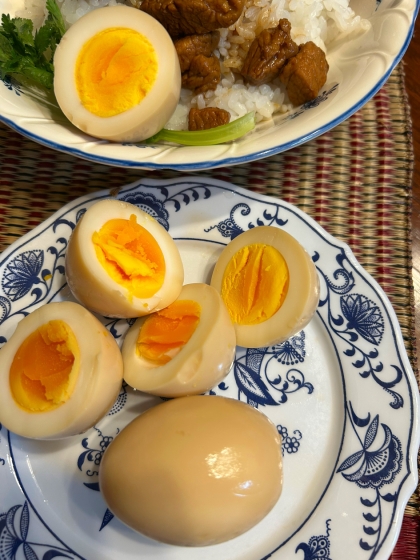 【☆簡単☆】麺つゆ味付け煮卵