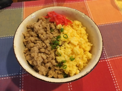 ずっと作りたかったそぼろ丼、簡単に美味しくできました！そぼろ好きの夫にも大絶賛でした。ありがとうございました！