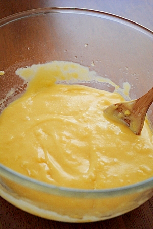 Hmと全卵 レンジで超簡単滑らかカスタードクリーム レシピ 作り方 By ももら 楽天レシピ