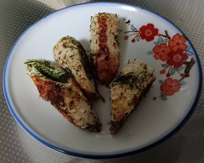 ちくわの磯辺焼き