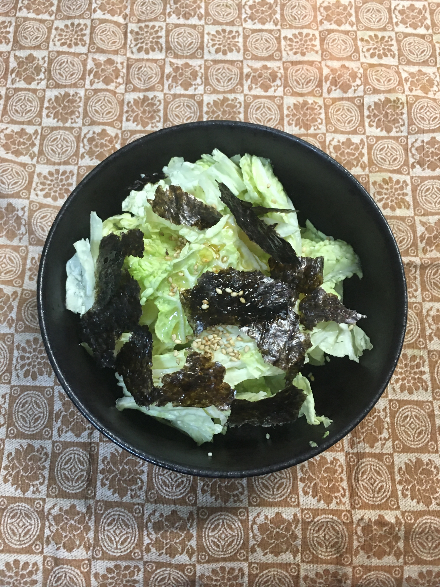 ちぎって混ぜるだけ⭐︎白菜と海苔のチョレギサラダ