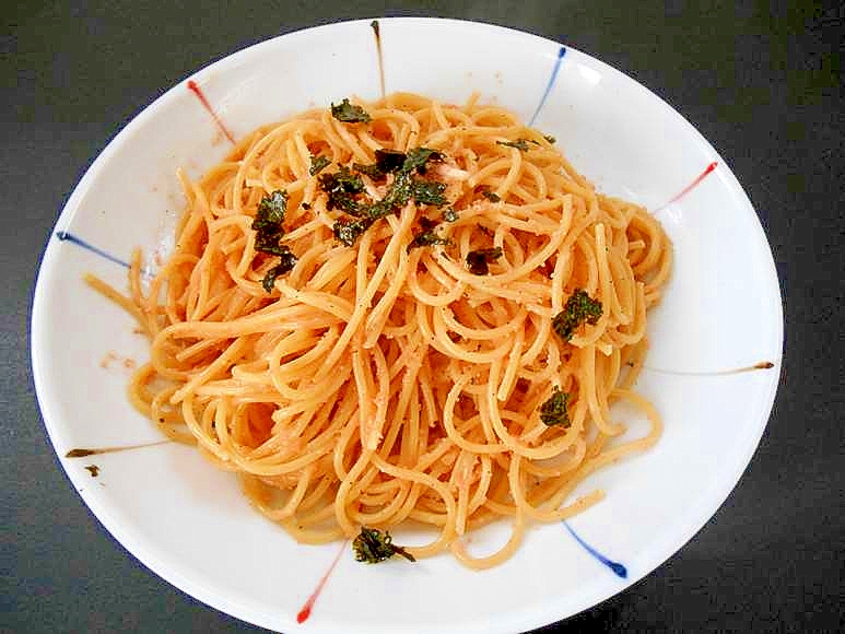 ☆簡単で美味しい♪たらこスパゲティ