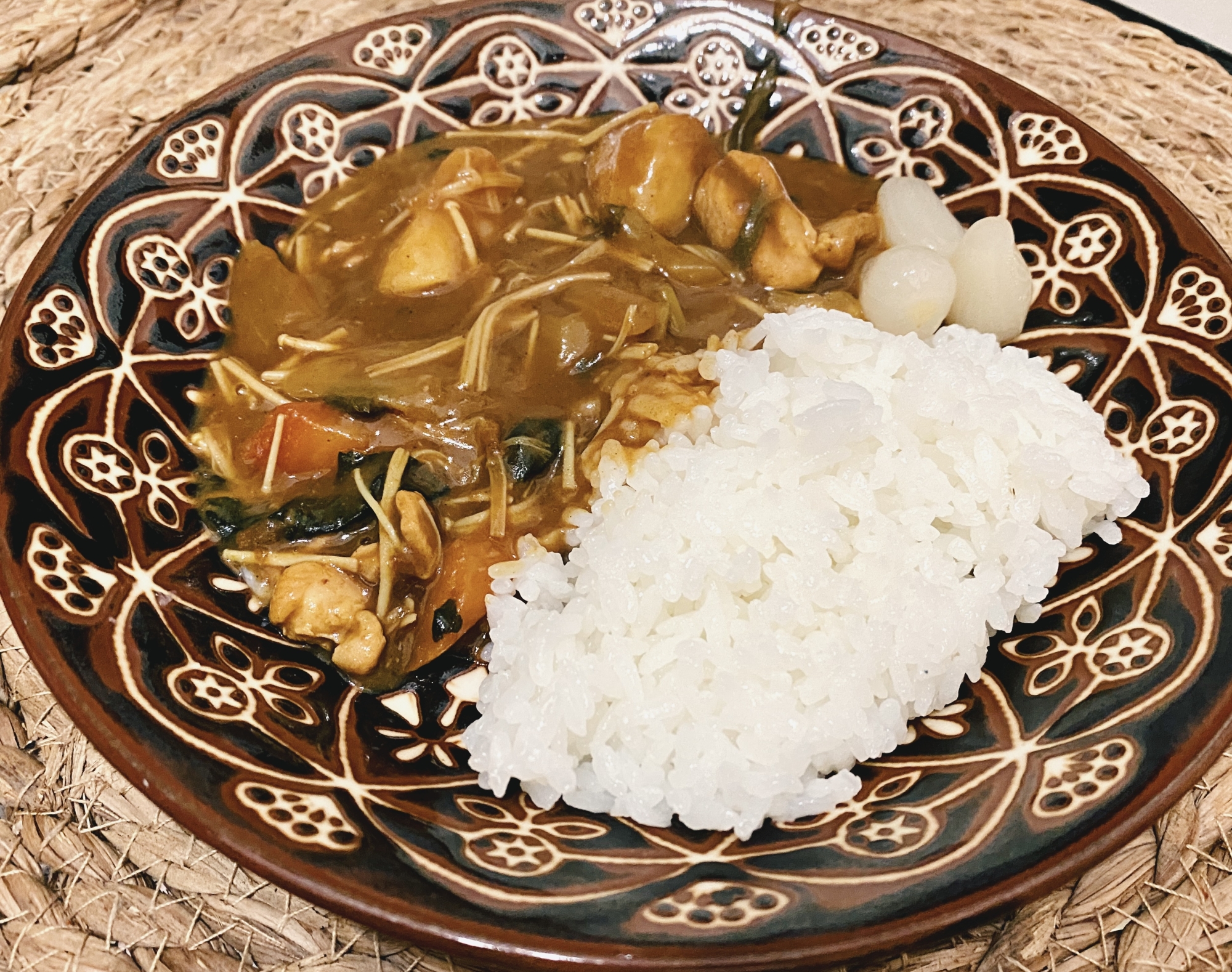 ❁⋆˖えのきたっぷりカレーライス˖⋆❁
