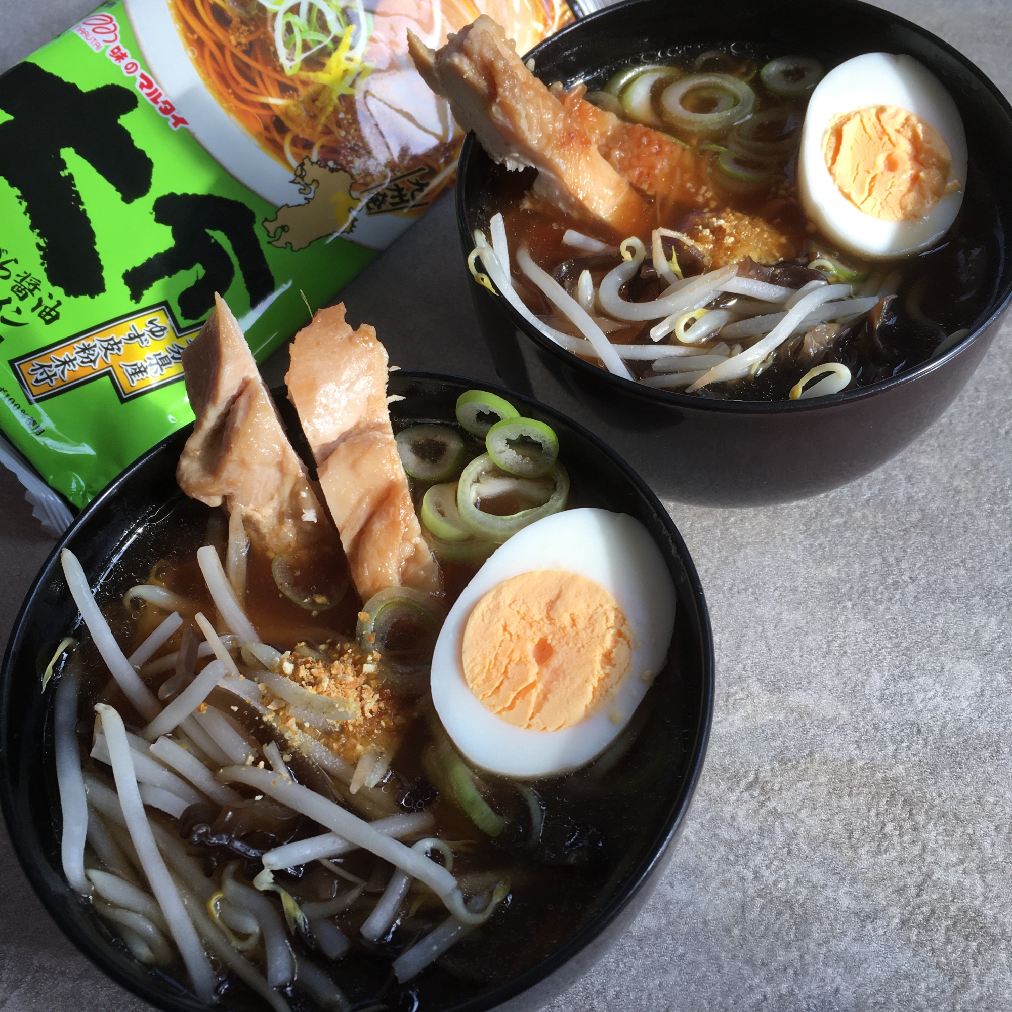 マルタイ大分鶏がら醤油ラーメンアレンジ♪