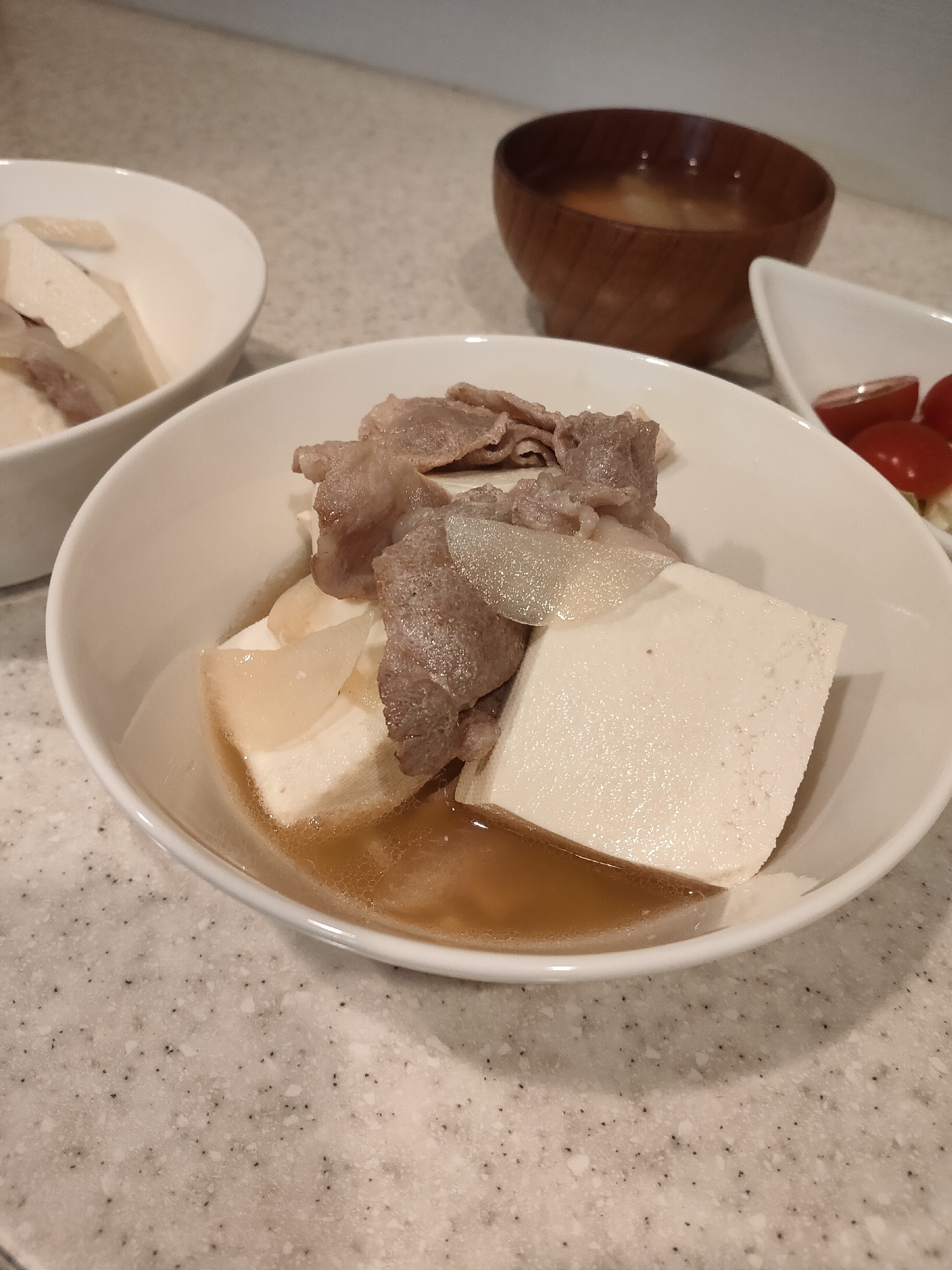 我が家の肉豆腐