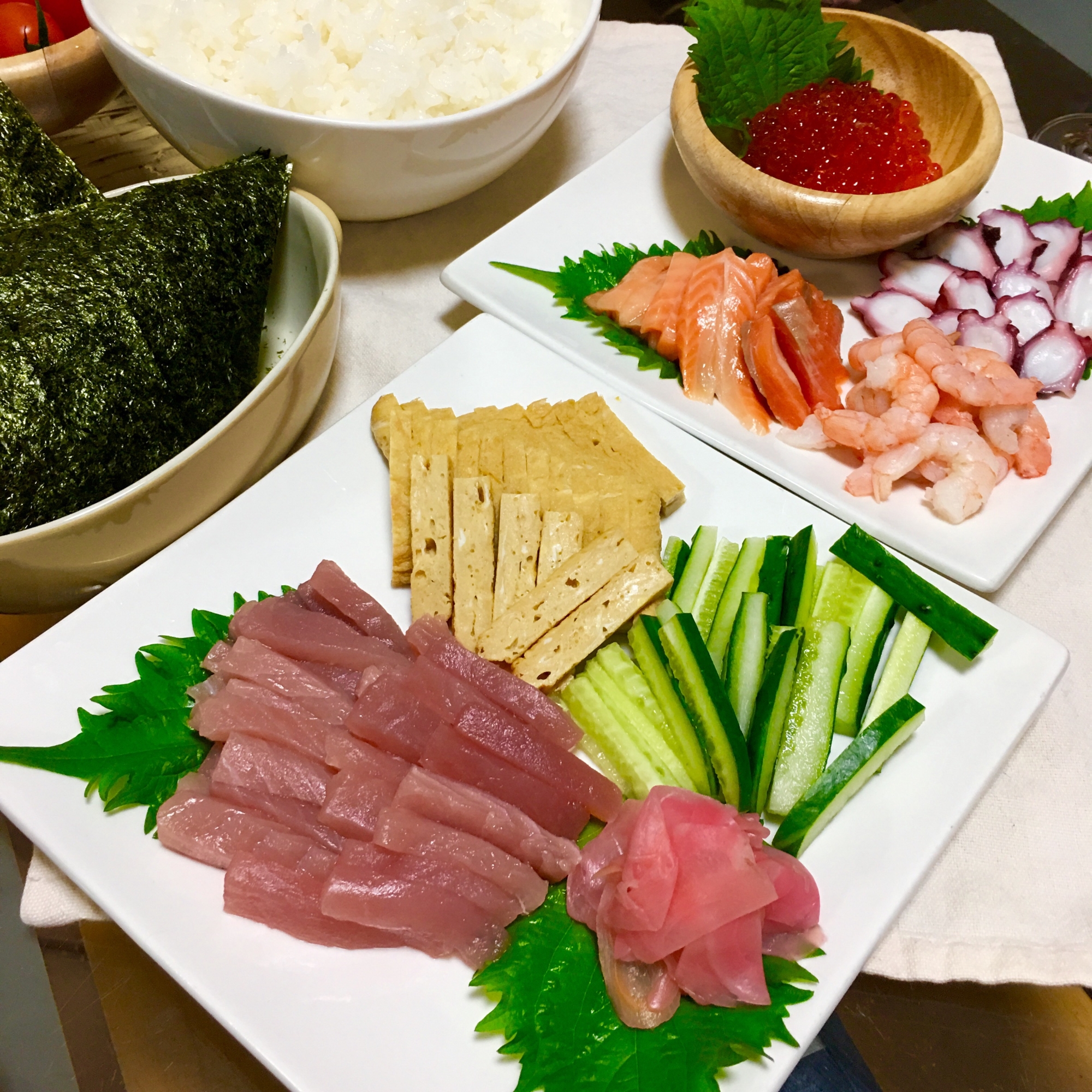 クリスマス手巻き寿司パーティ16 レシピ 作り方 By Kuuuma 楽天レシピ クリスマス手巻き寿司パーティ16 レシピ 作り方 By Kuuuma 楽天レシピ