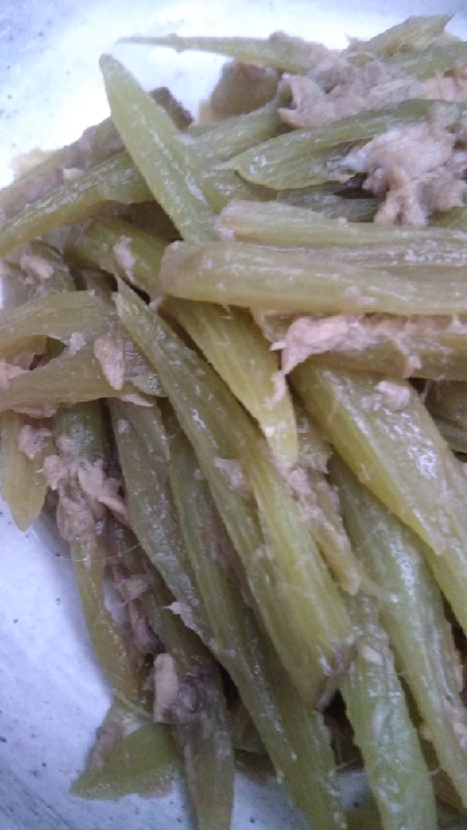 ふきとシーチキンの煮物