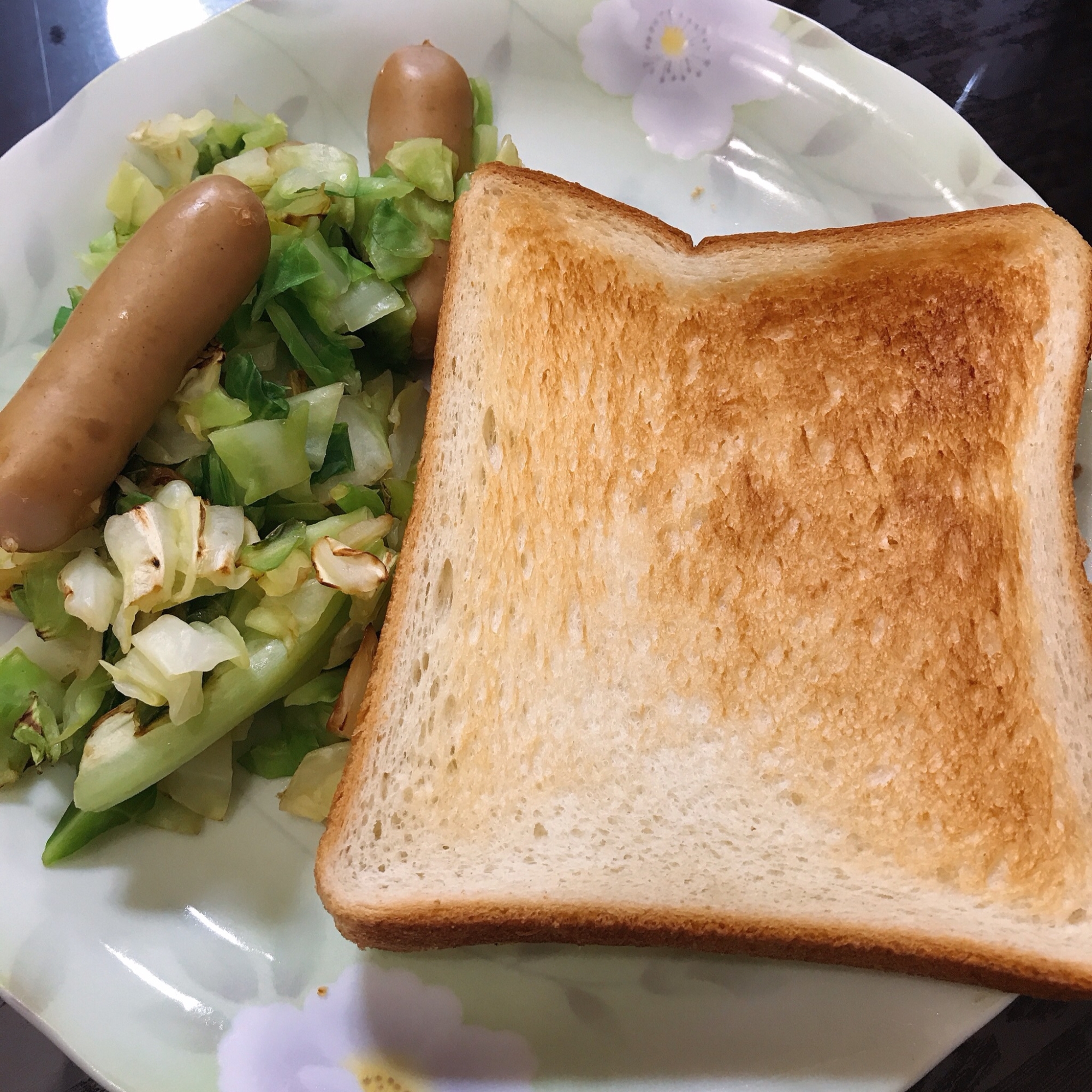 朝食プレート