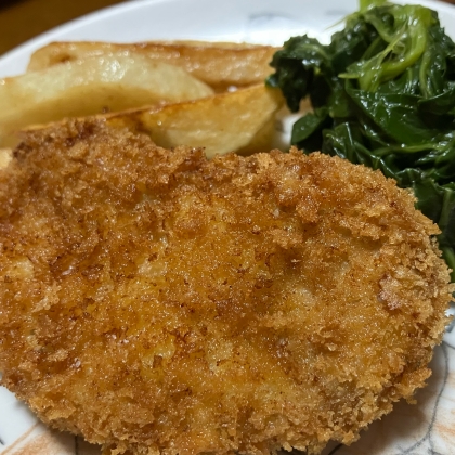 今日は揚げ物♪ヒレカツ(関西なのでヘレカツ)