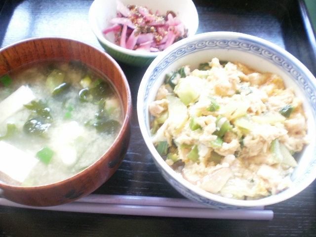 手軽にツナ丼