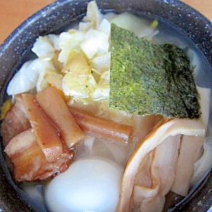 ラフテー沖縄蕎麦