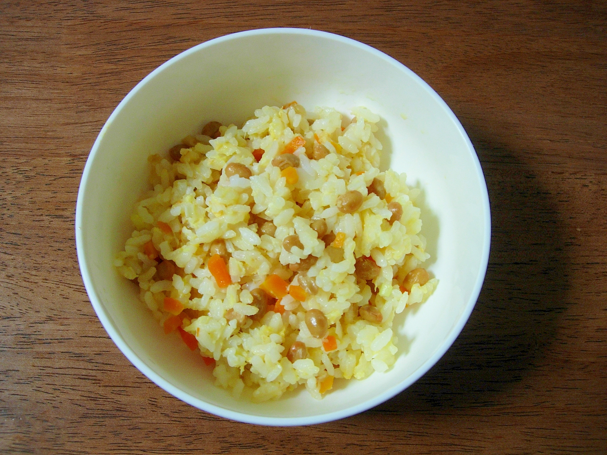 幼児食☆納豆チャーハン