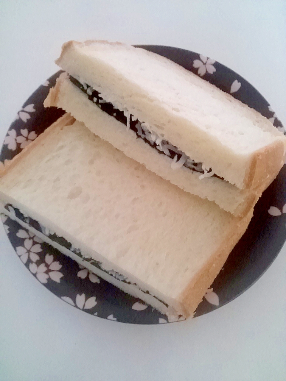 しらす☆海苔☆サンドイッチ