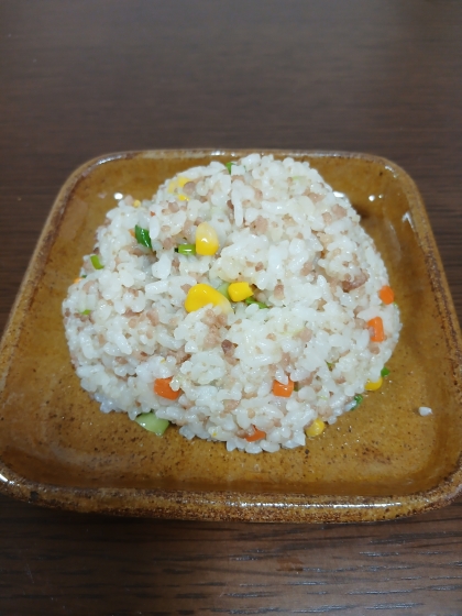 お家にあるもので【らーめん屋さんのチャーハン】