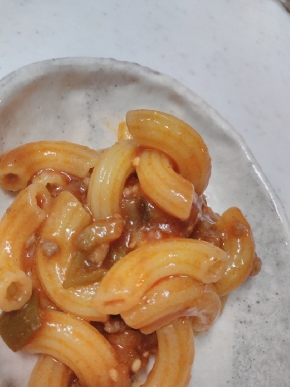 鶏ミンチのグラタン！美味しかったです♡エビピラフの付け合せにつくりました(*^^*)