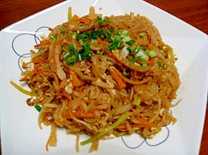 切り干し大根　焼きそば風炒め