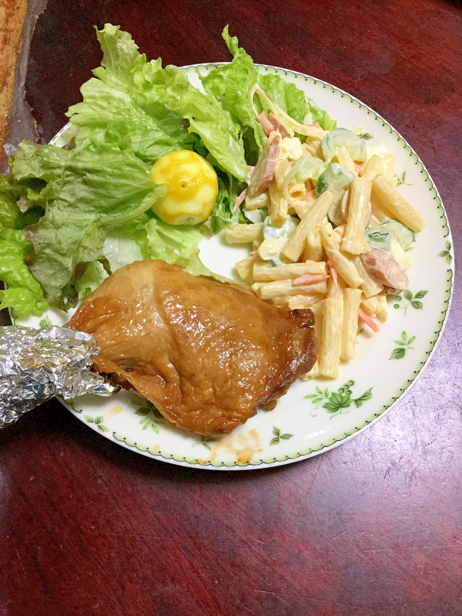 照り焼きチキン。