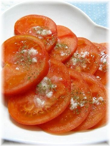 冷やしトマトの塩麹★塩トマト