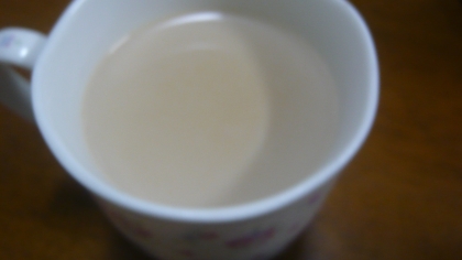 優しさにホッ❤豆乳deミルクティ