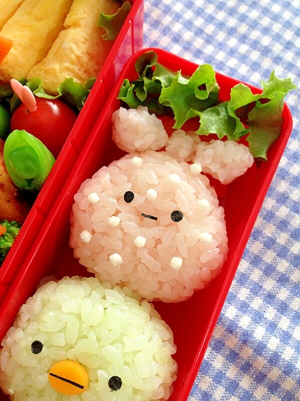 簡単キャラ弁 すみっコぐらし ふろしき おにぎり レシピ 作り方 By Cherry05 楽天レシピ 簡単キャラ弁 すみっコぐらし ふろしき おにぎり レシピ 作り方 By Cherry05 楽天レシピ