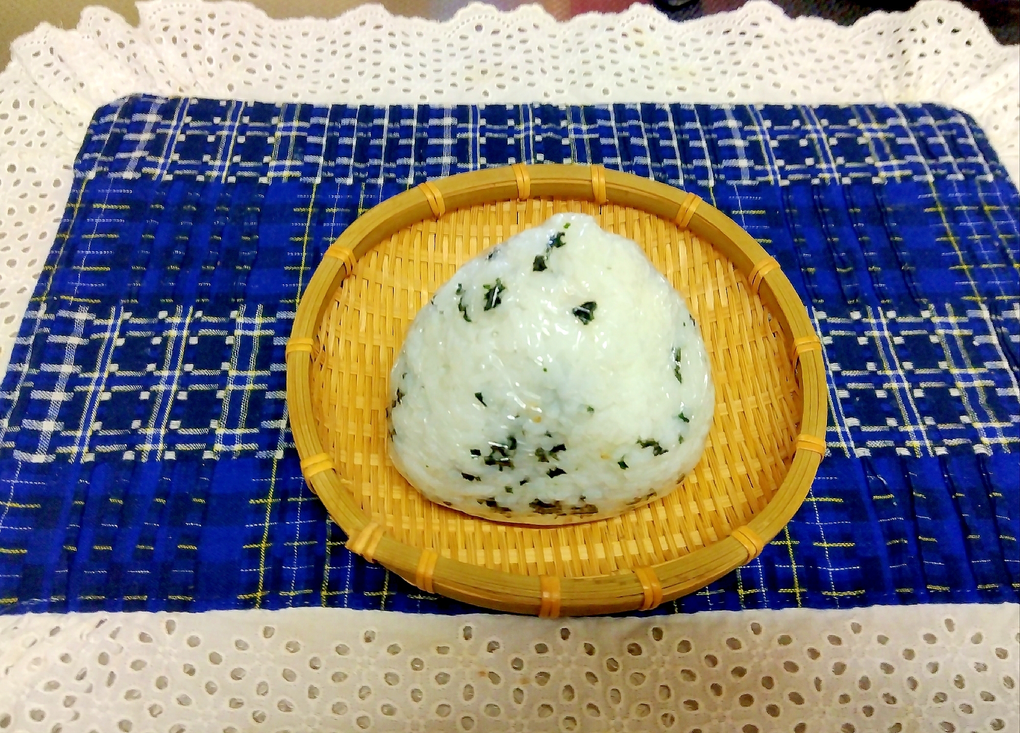 わかめの混ぜご飯おにぎりその2