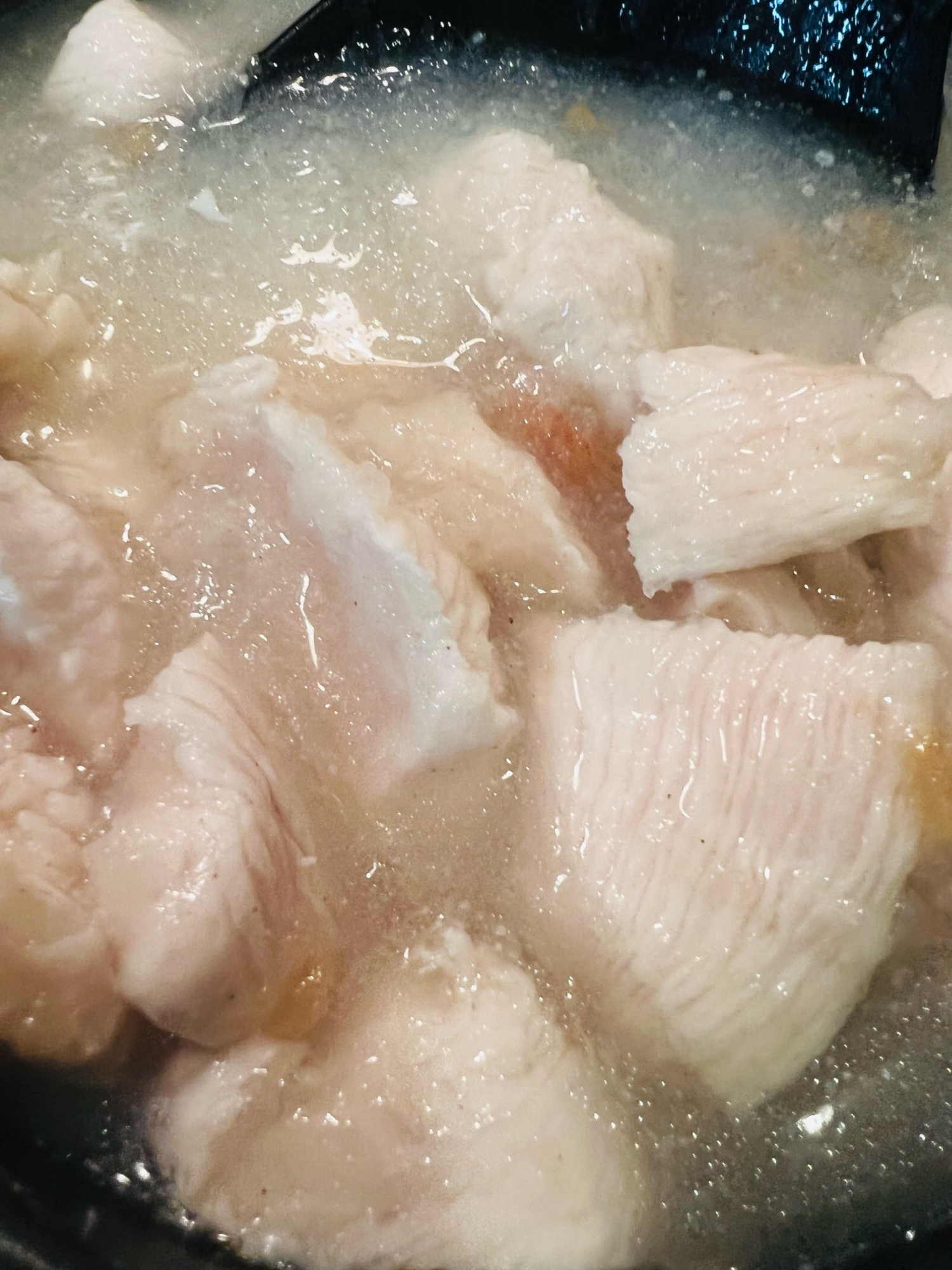 夏にさっぱり！鶏胸肉の梅おろし煮