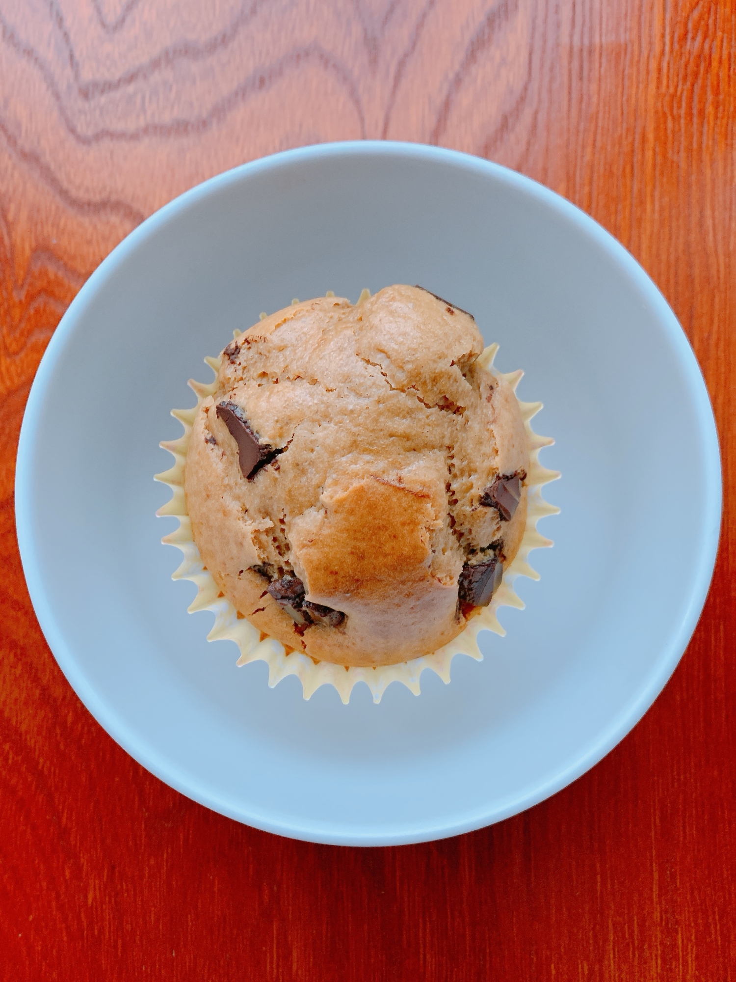 カフェモカ風の米粉マフィン