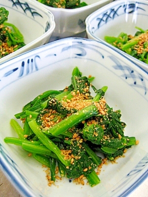 高血圧・減塩食　ほうれん草のお浸し