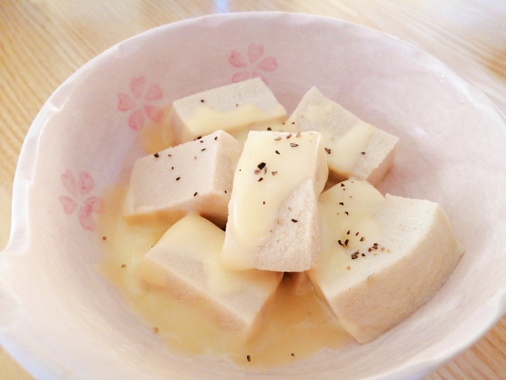 リメイク☆とろ～り☆チーズの高野豆腐