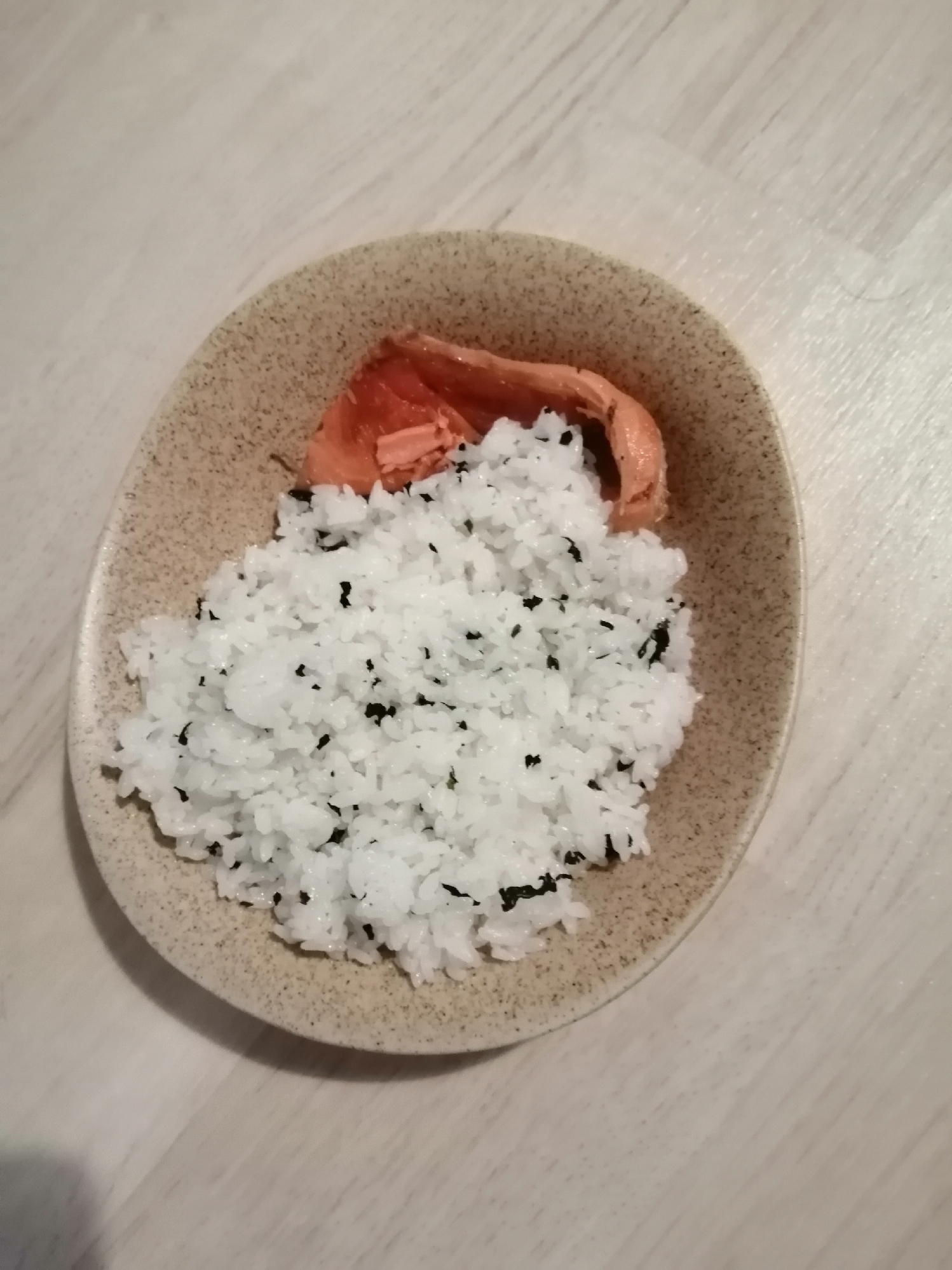 鮭わかめごはん