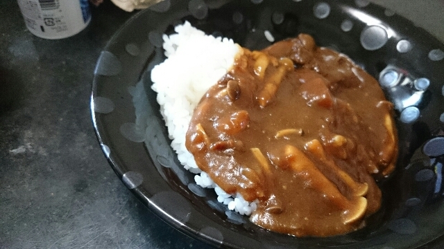 ココナッツオイル入りカレーライス