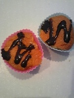 ミロ入りカップケーキのチョコソース レシピ 作り方 By Mina 914 楽天レシピ