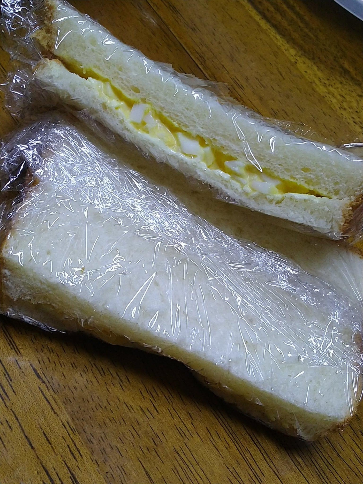 卵のサンドイッチ