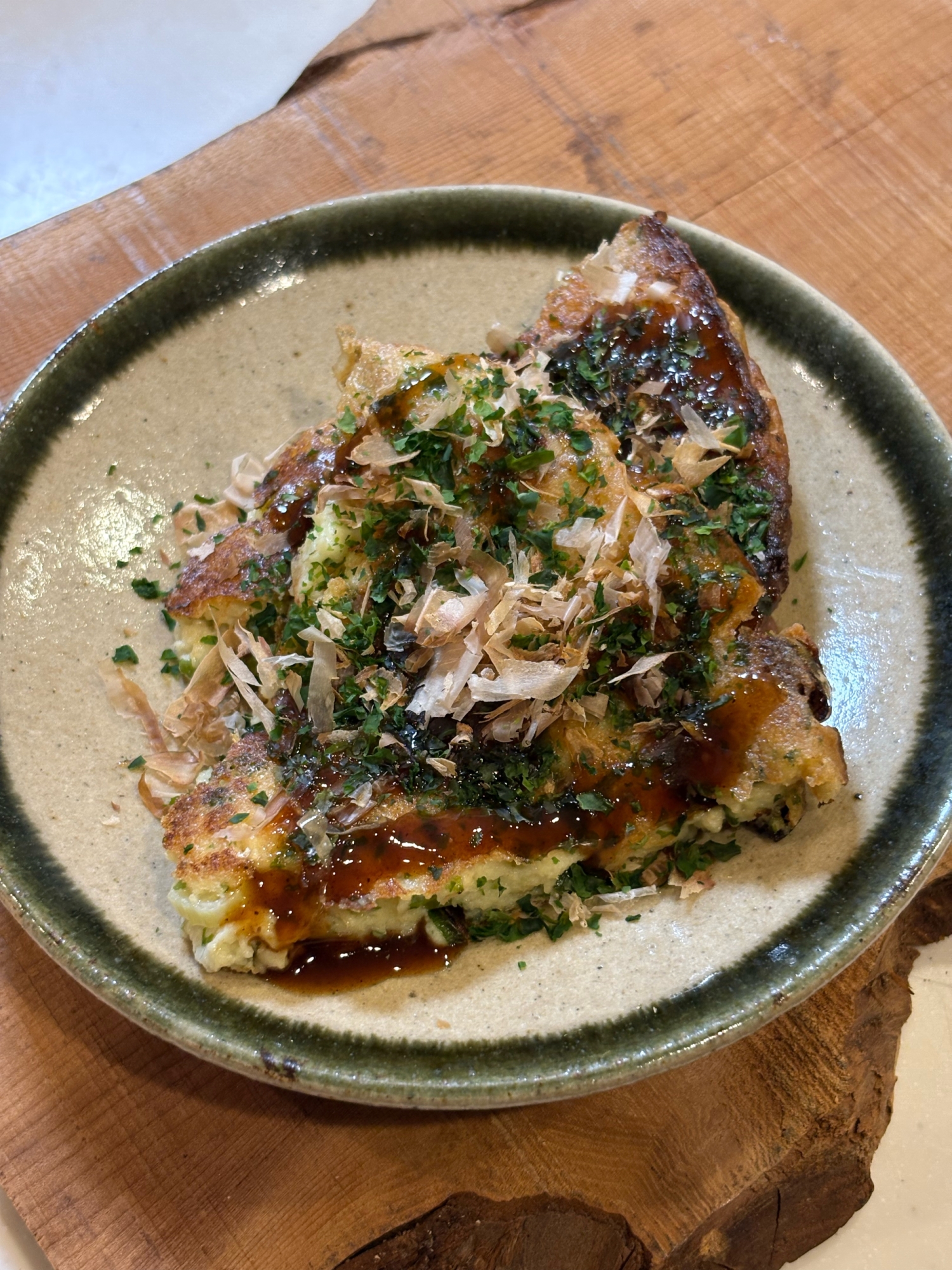 米粉使用✽たんぱく質&Ca強化！豆腐のお好み焼き