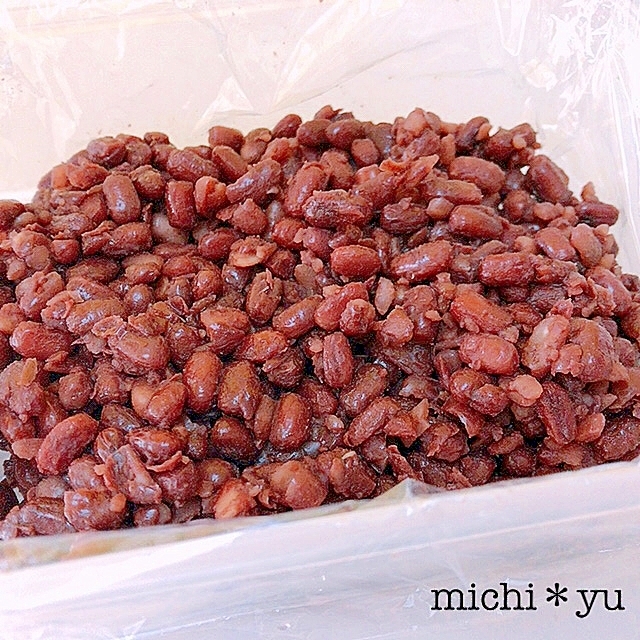 砂糖控えめ オリゴ糖入りのヘルシー手作りあんこ