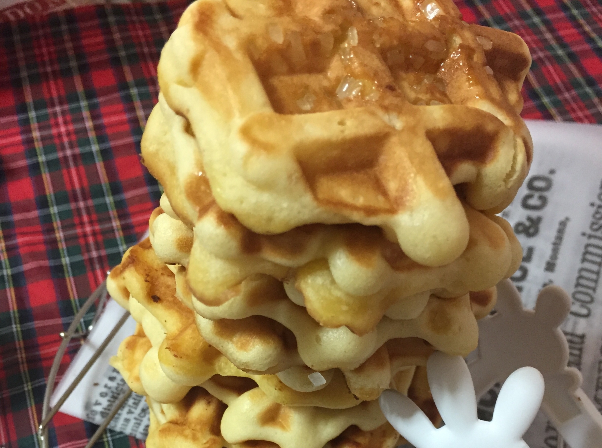 ふんわりワッフル レシピ 作り方 By 葉な 楽天レシピ