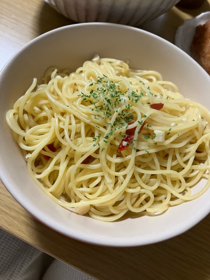 簡単！失敗なし！ランチにワンパン★ペペロンチーノ