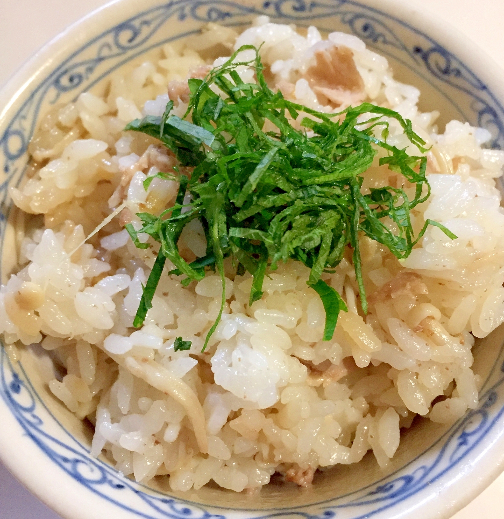 母の日に♪豚肉とえのきのほうじ茶ご飯