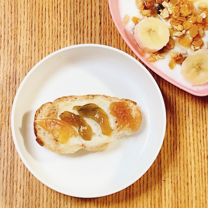 柴漬けピザトースト