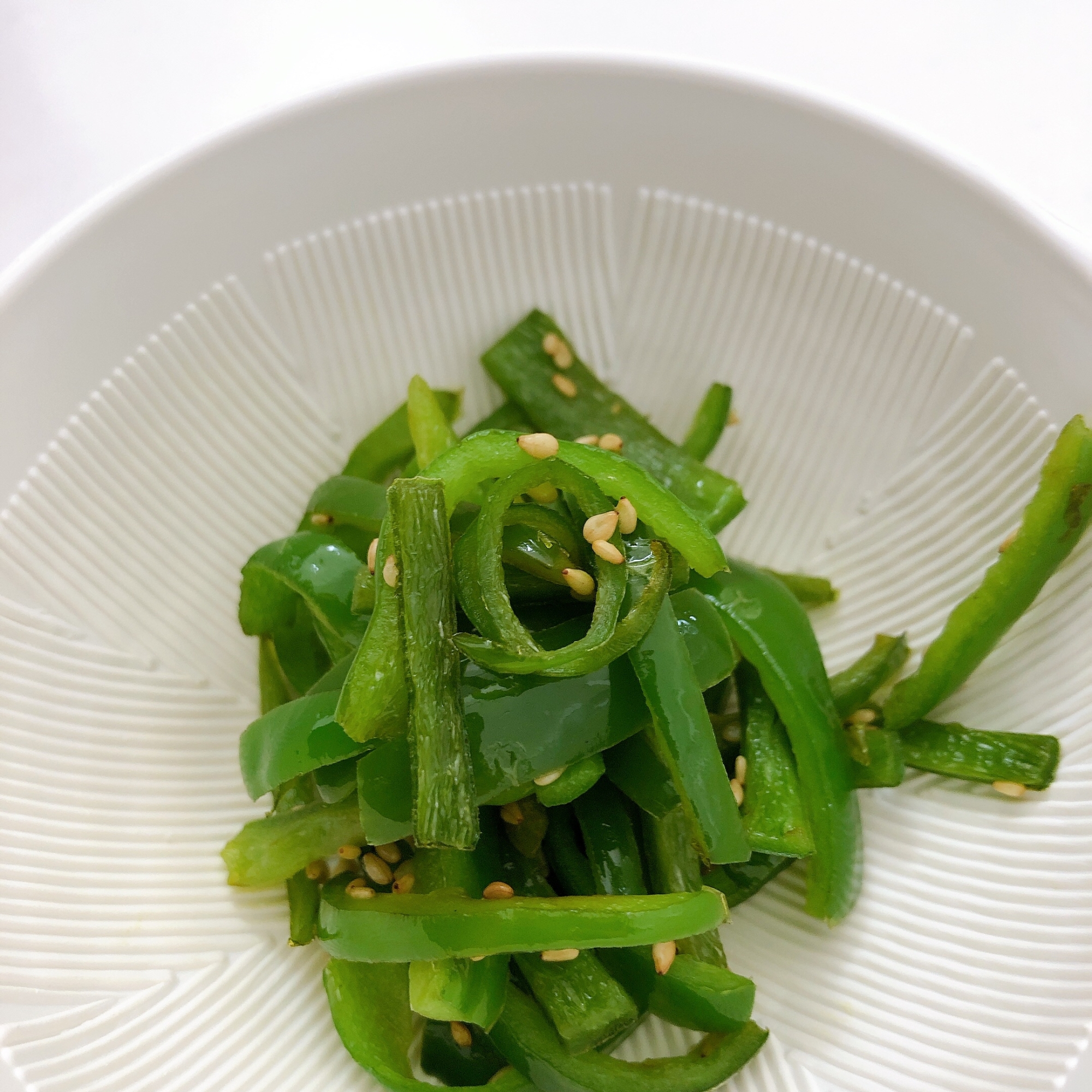 幼児食 ピーマン炒め レシピ 作り方 By つだ麻里依 楽天レシピ