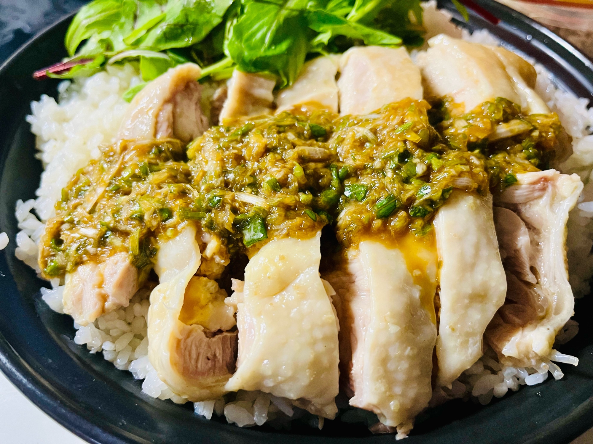 鶏肉しっとり！カオマンガイ