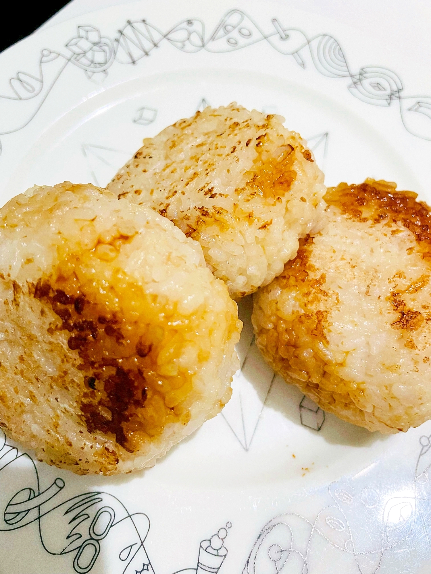 味噌の焼きおにぎり