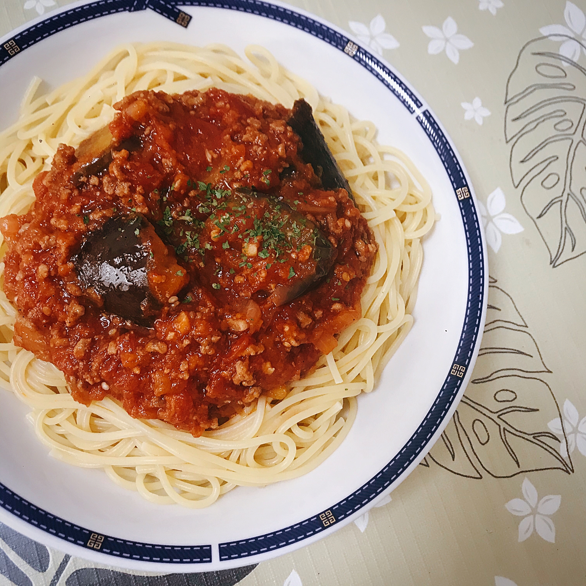 本格！ミートソースパスタ