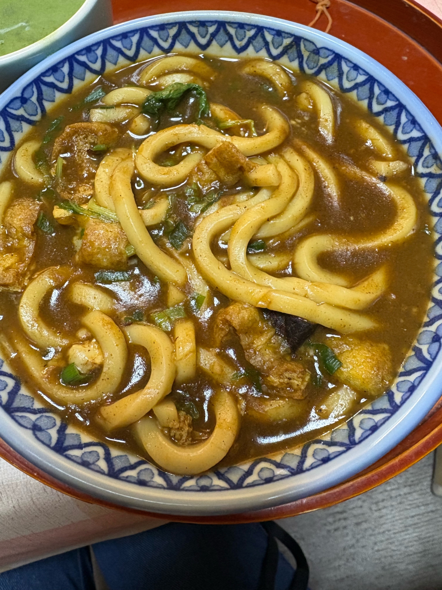 残りカレーで、煮込みカレーうどん